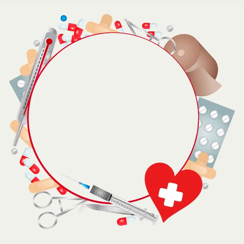 First aid kit or first aid kit as a frame