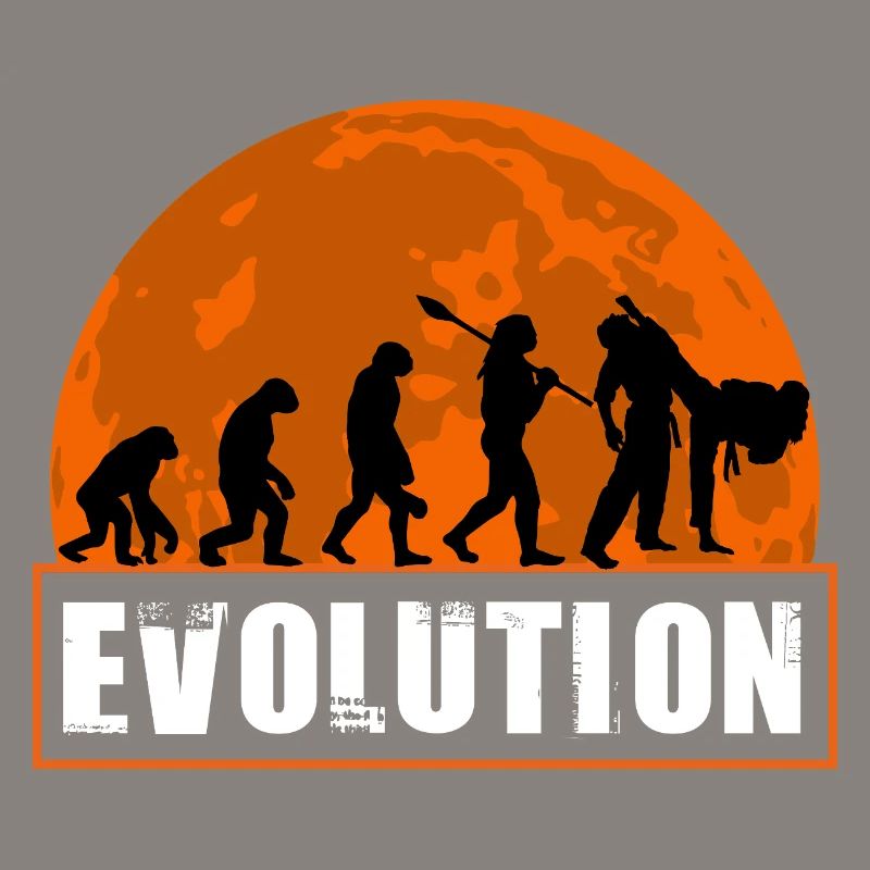 Judo Evolution Martial Arts Lover Judo Player