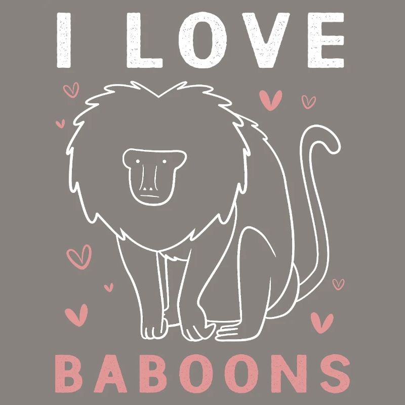 Baboon Primate Monkey Monkey Baboon