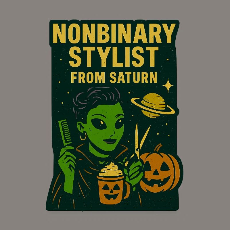 Nonbinary Stylist from Saturn Halloween