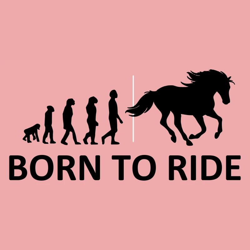 Né pour monter à cheval