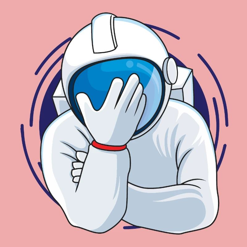 Facepalm Astronaut
