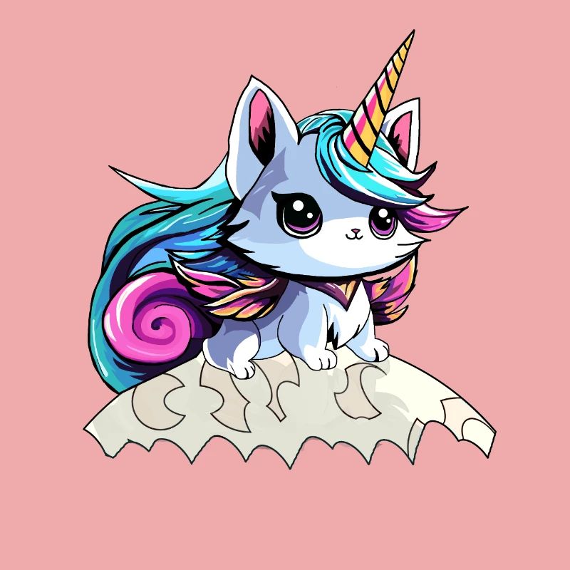 Fee Einhorn Katze