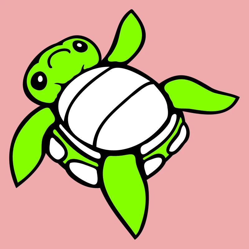 Turtle tipped over on its back helpless side cute