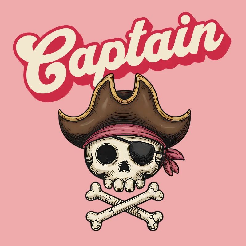 Captain Skull Pirate Icon