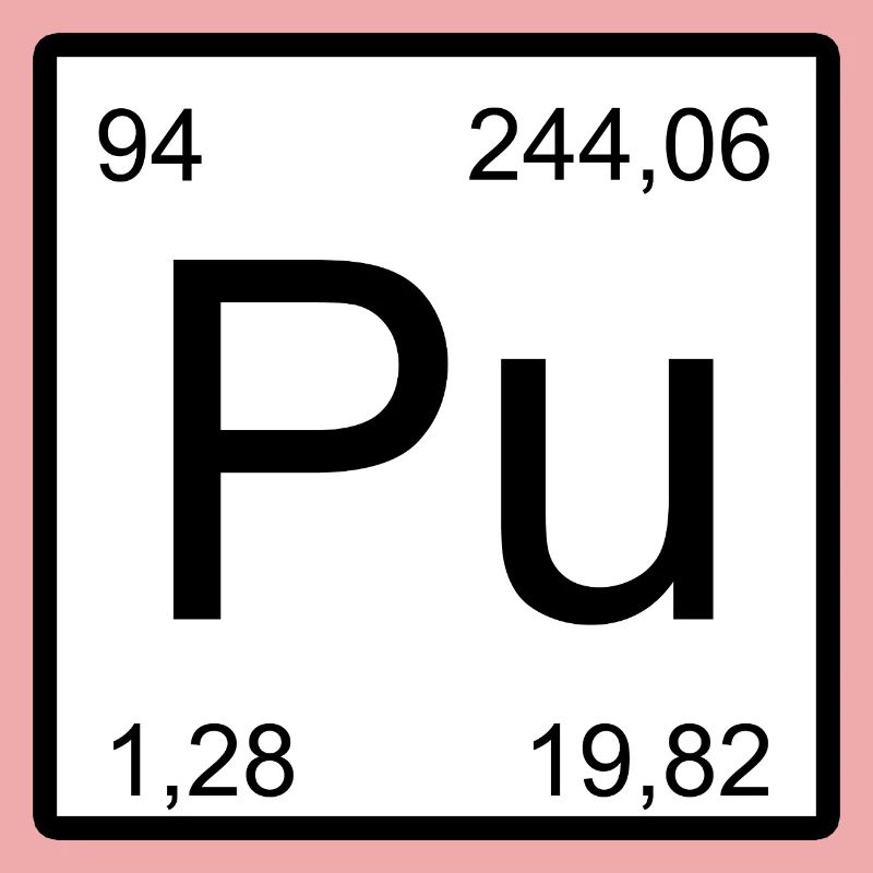 Pu Plutonium Element Design