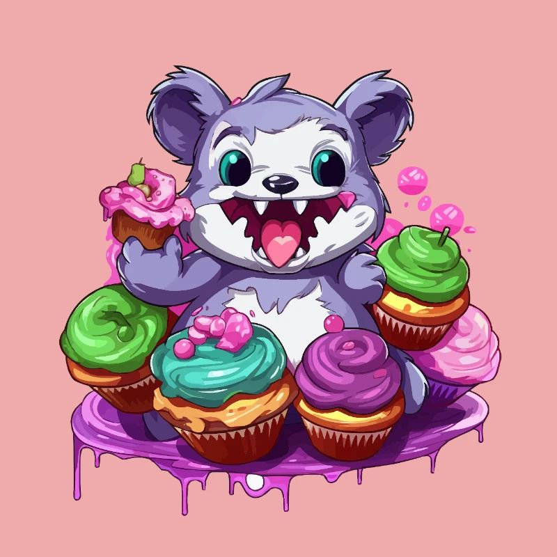 Candy Monster Cupcake Parade