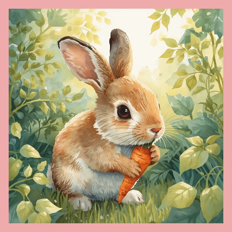 Petit lapin mignon