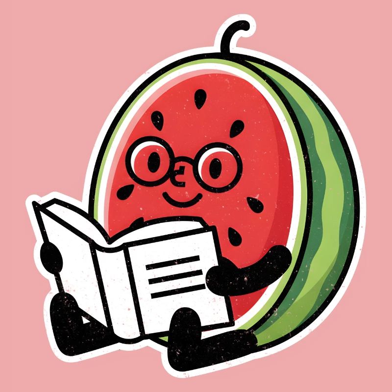 Wassermelone Leseheld