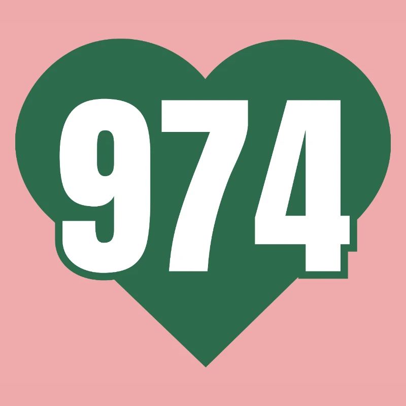Coeur 974 Code Vert