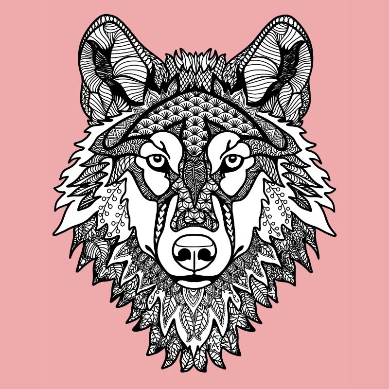 Mandala Wolf