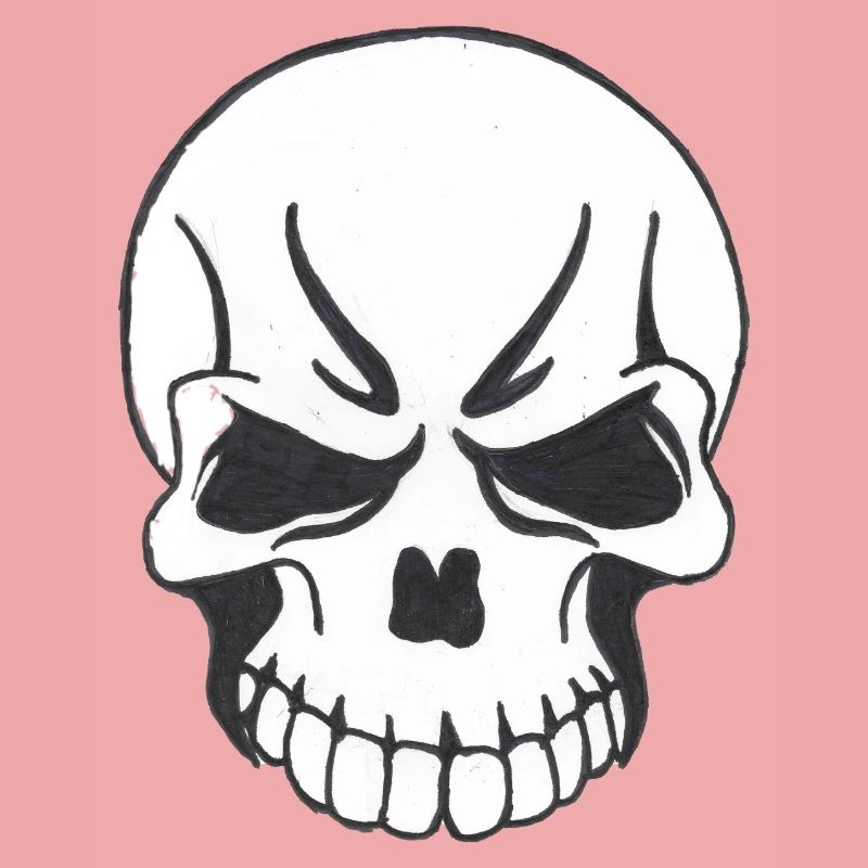 SKULL COMIC STYLE