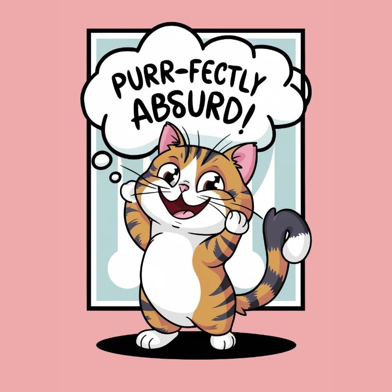 Chat - Ronronnement parfaitement absurde !