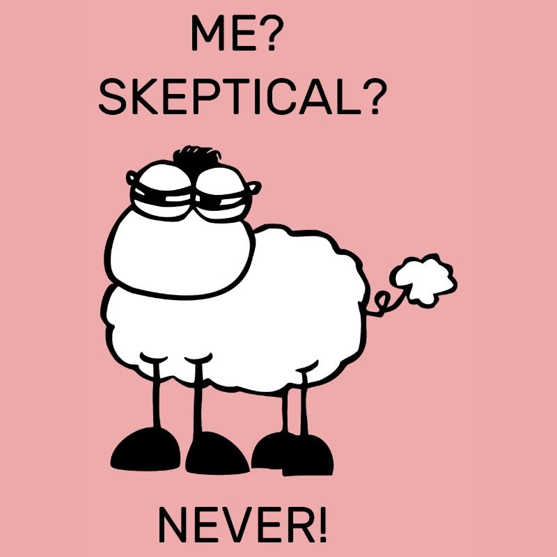 Skeptical sheep