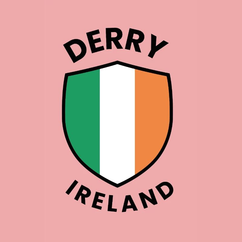 Derry Ireland Shield Design