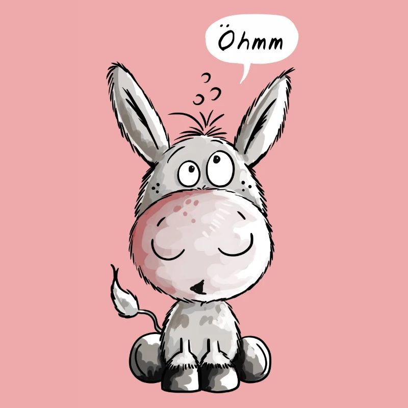 Öhmmm Esel - Eselchen - Comic - Tiere