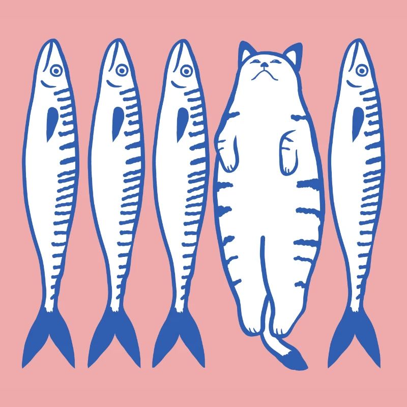 chat blanc et companie