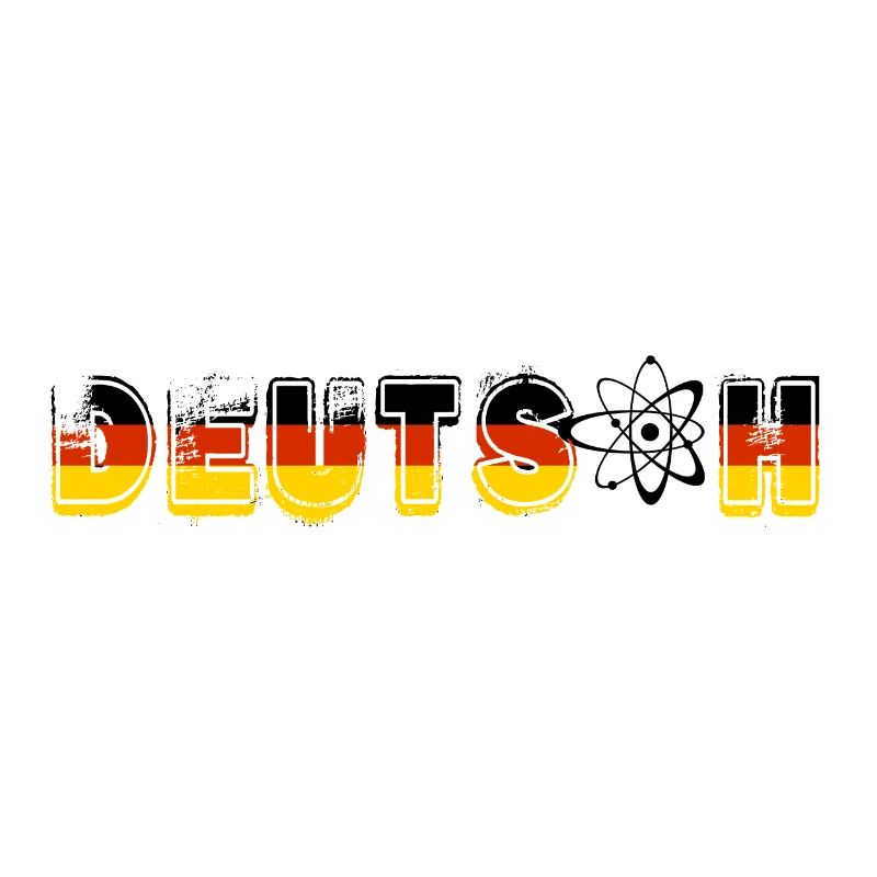 DEUTSCH Schriftzug | German
