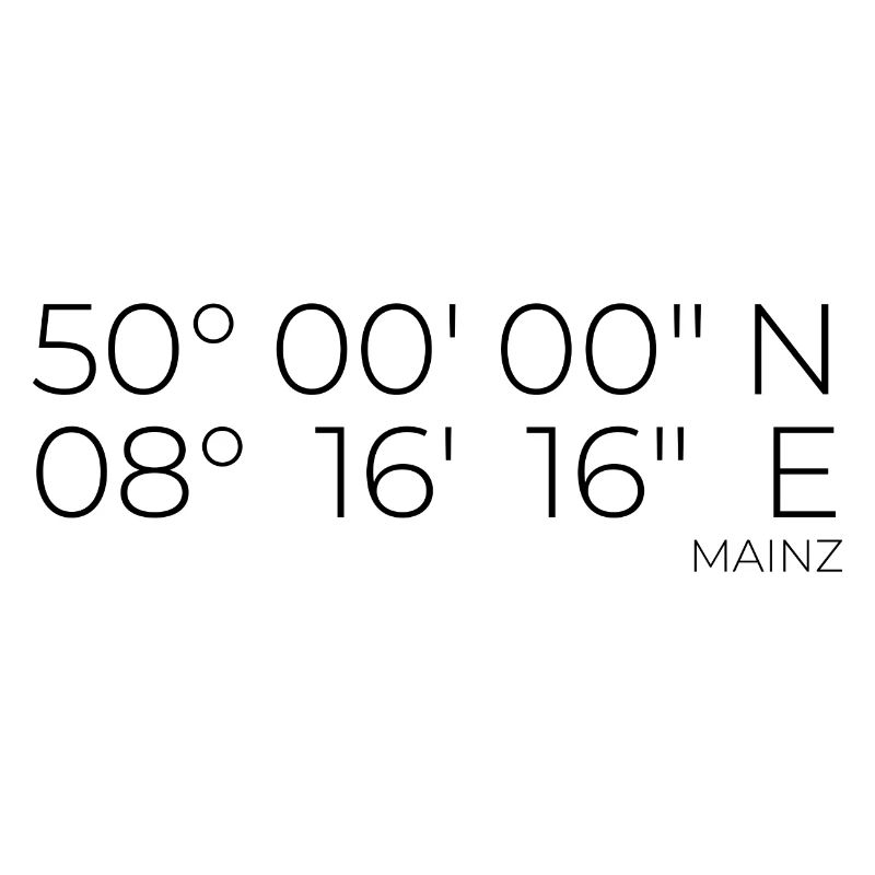 Coordinates Mainz