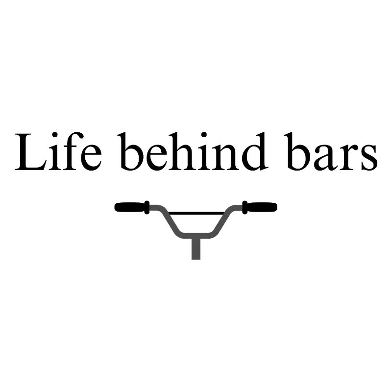 Das Leben hinter Gittern - Geschenkidee für das Fahrrad