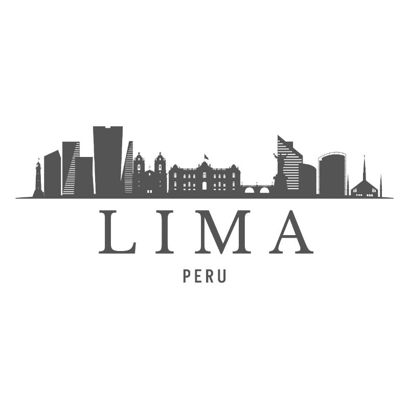 Lima Pérou, la silhouette de Lima