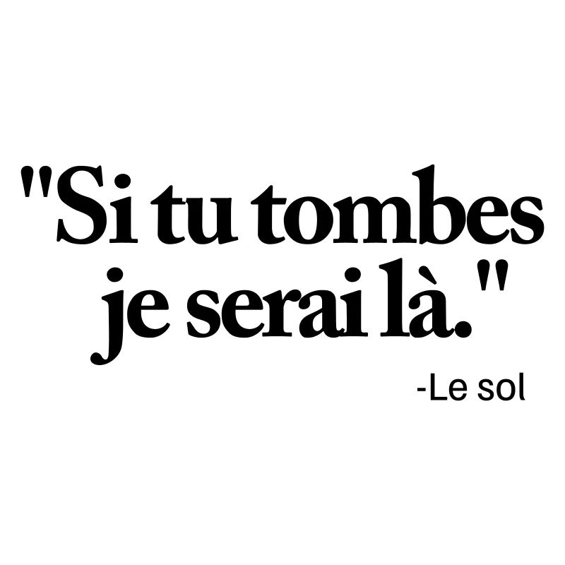 Wenn du fällst, bin ich da