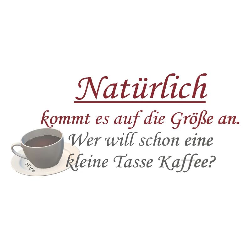 Of course, size matters – coffee joke