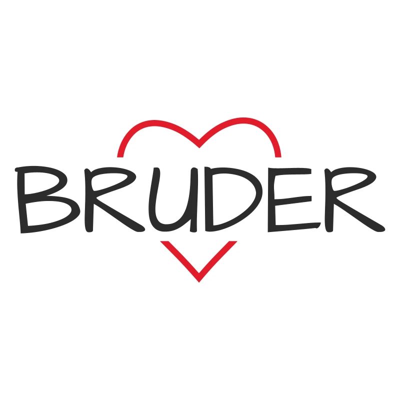 Bruder Herz Geschenk Geburtstag 