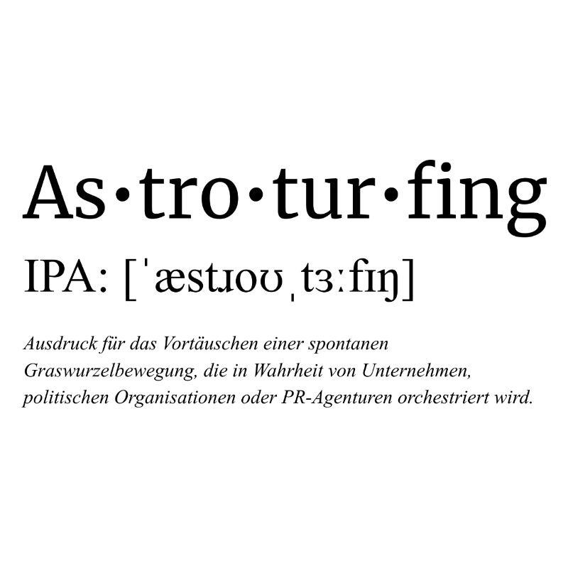 Astroturfing