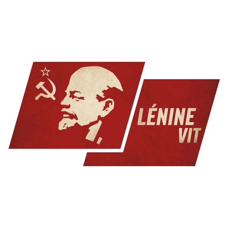 Lenin sah Flagge