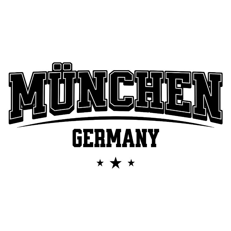Munich Germany Lettering