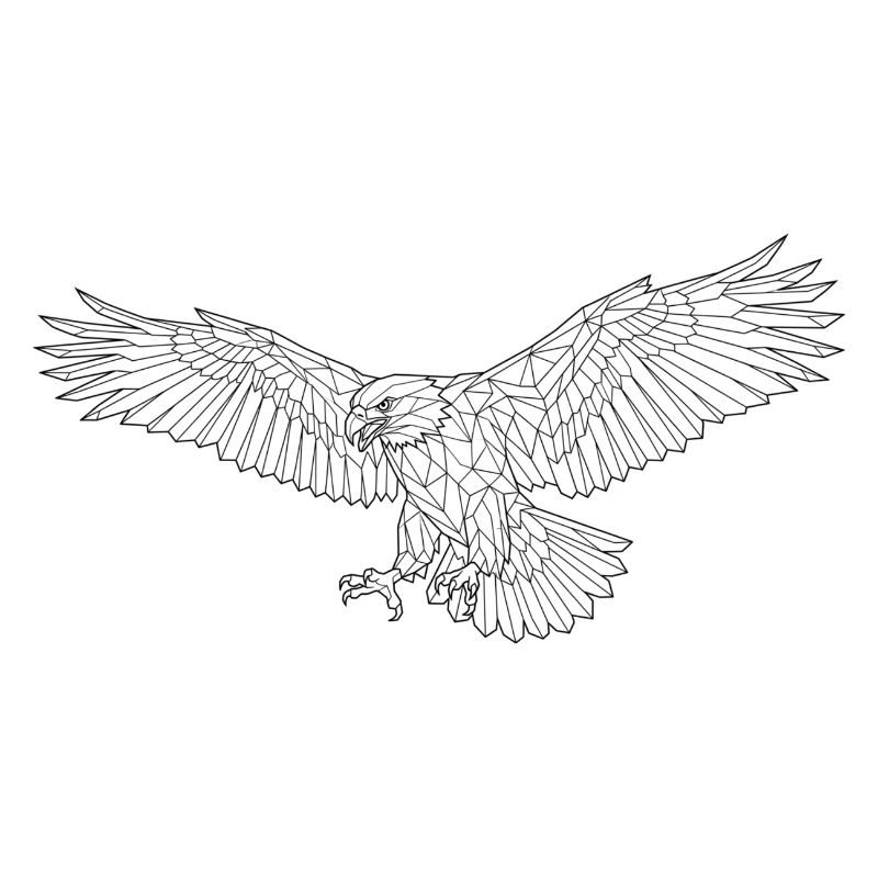 Aigle majestueux