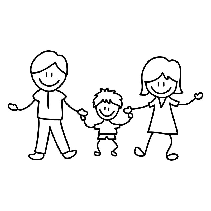 Eltern Kind Familie