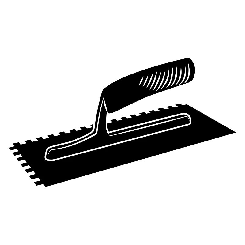 Fliesenkleber oder Leimkamm