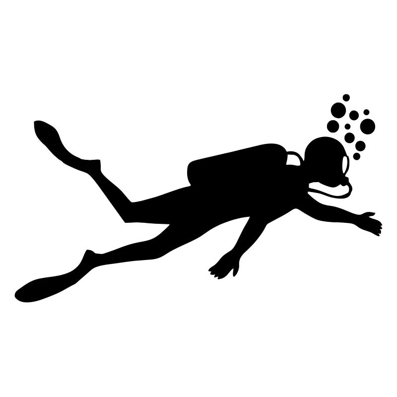Diver underwater