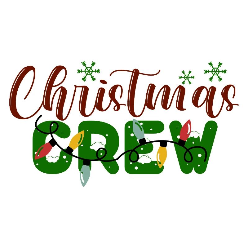 Christmas Crew Holiday Pattern