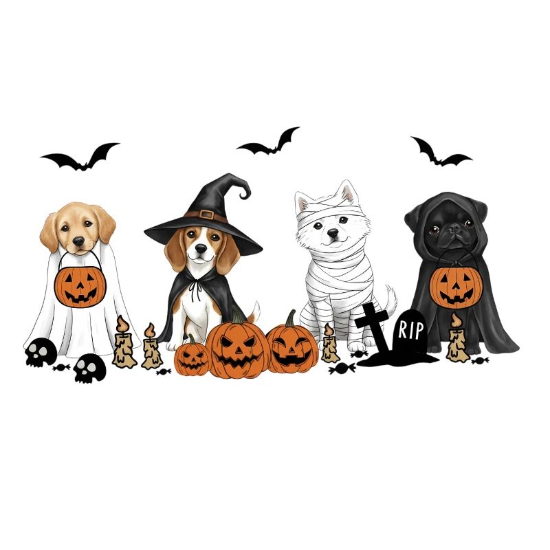 Hunde-Halloween