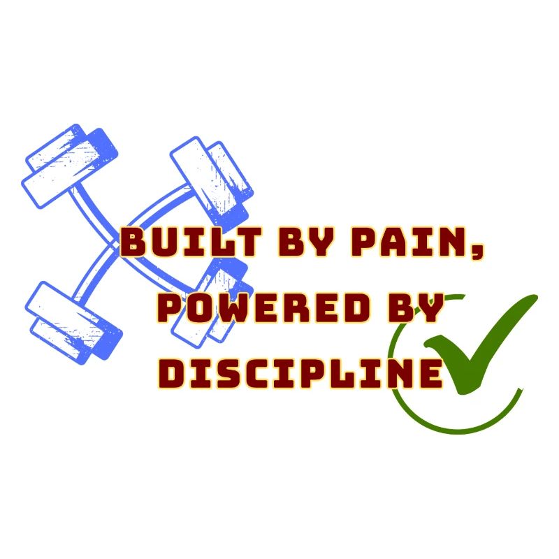 Construit par la douleur, alimenté par la discipline