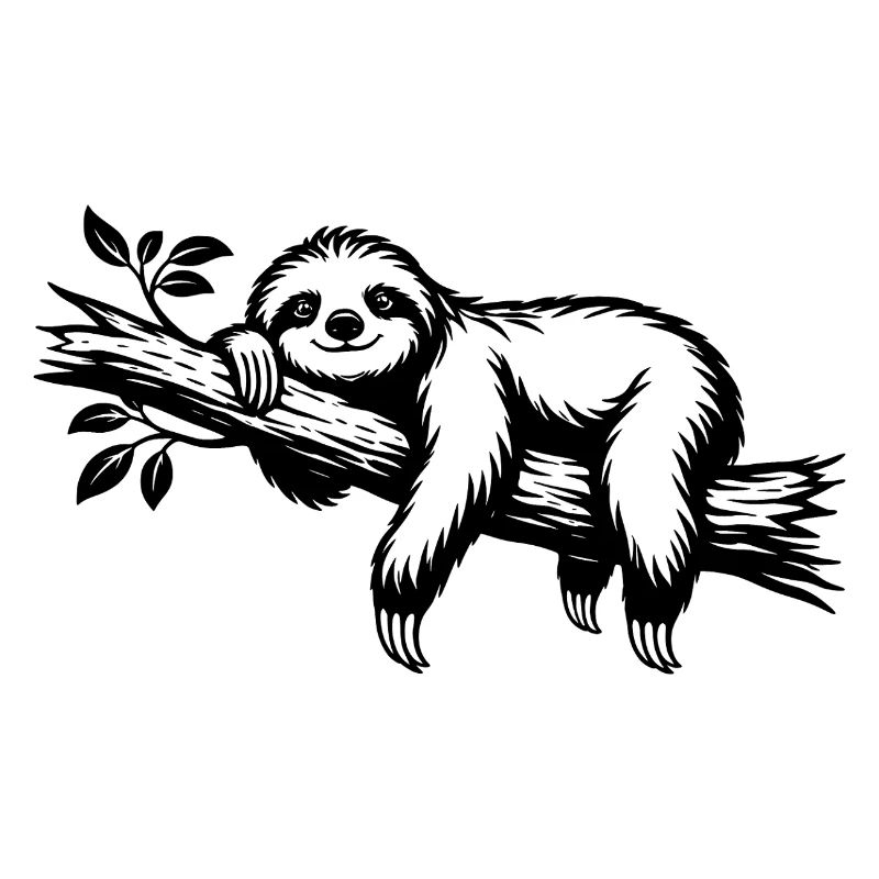 Sloth chilling