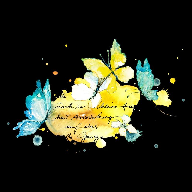 Papillons. Effets de chaque petite action