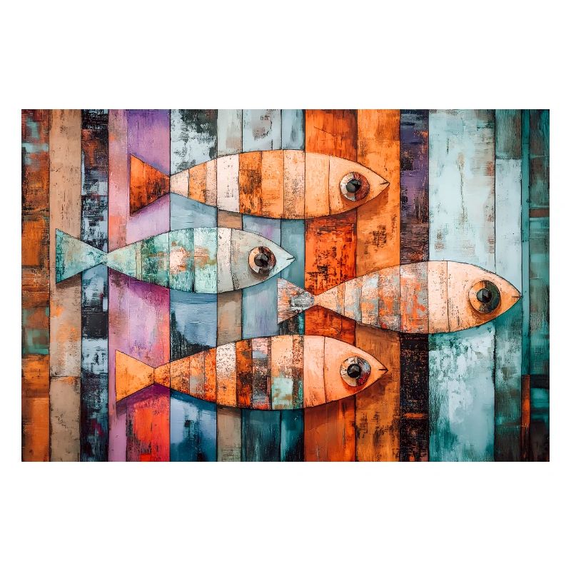 Bunte Mosaikfische