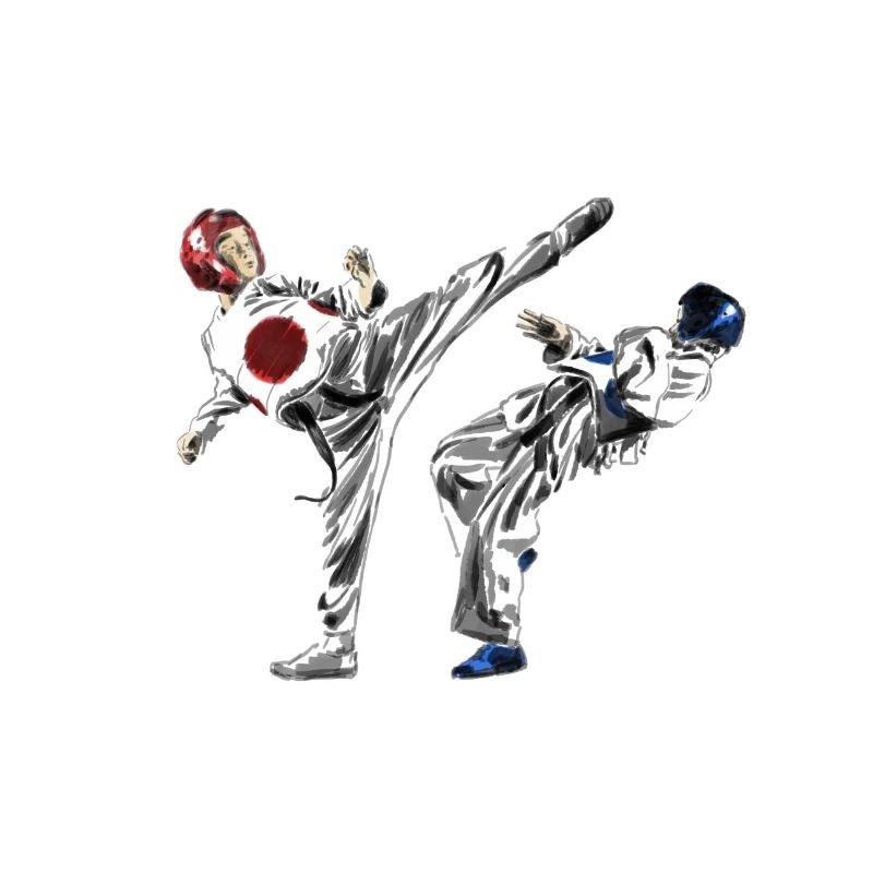 Kampfsport Taekwondo