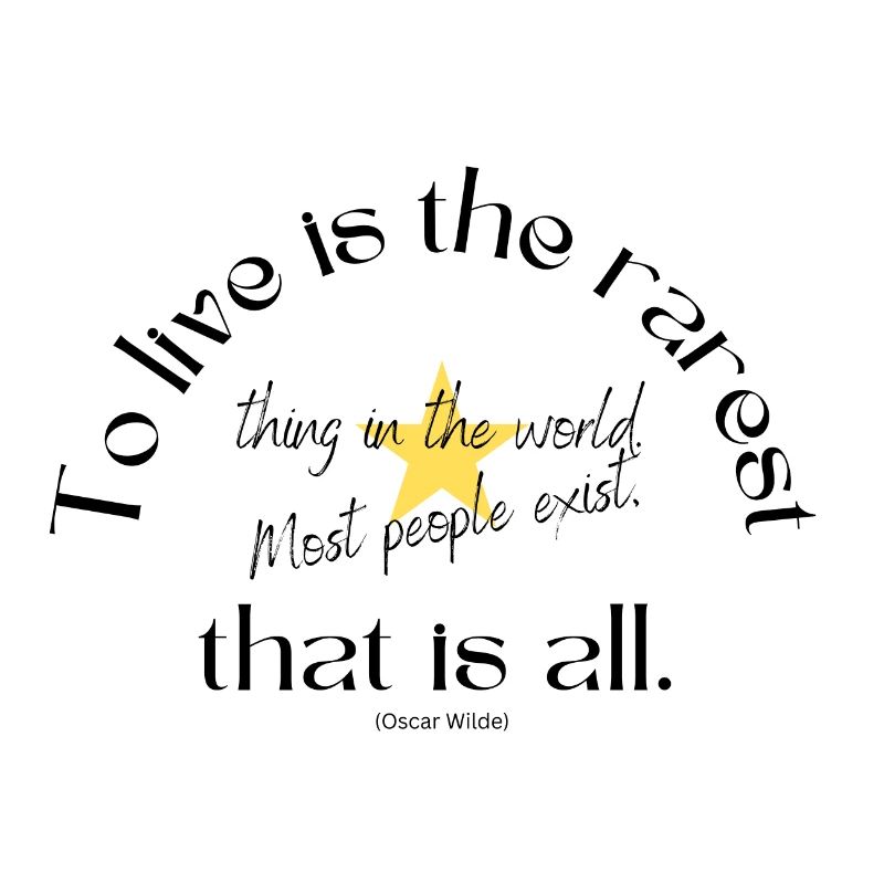 Starry Inspirational Quote Design