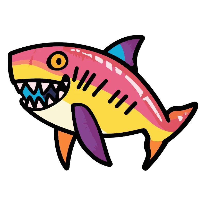 Requin Halloween Zombie