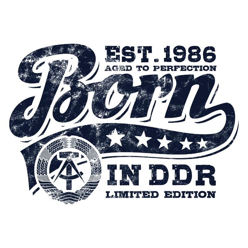 Né en RDA en 1986 - Anniversaire - Cadeau Ossi