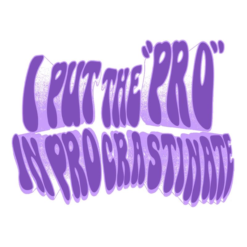 Pro de la procrastination