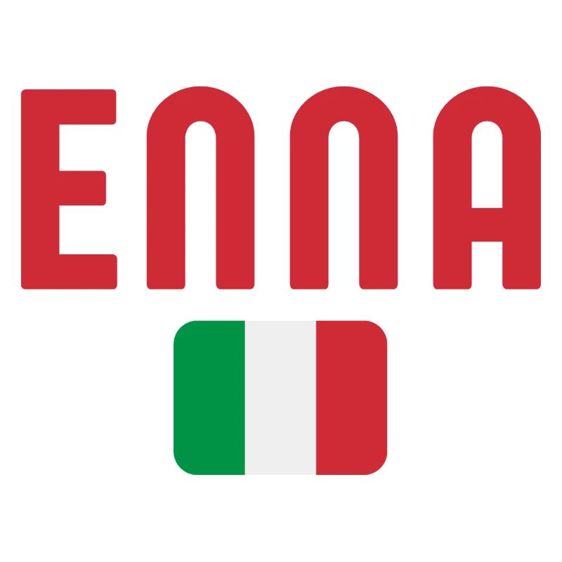 Drapeau italien d’Enna