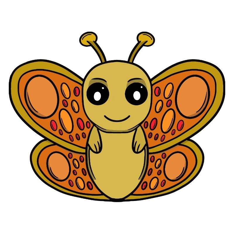 Sunny Chibi Butterfly