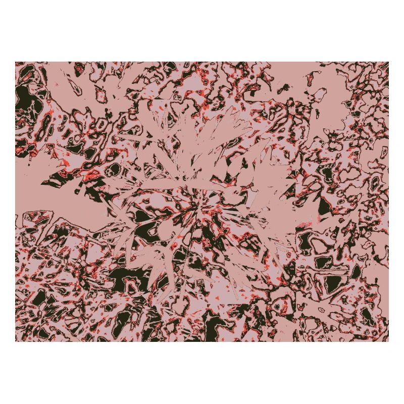 Rose Vines Abstract Pattern