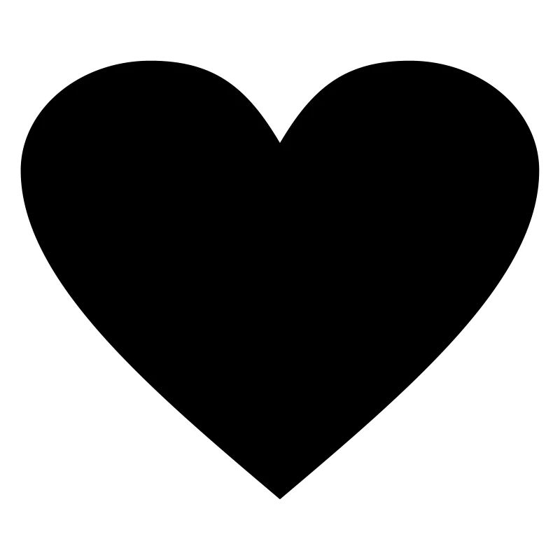 Cœur noir Awesomeelement